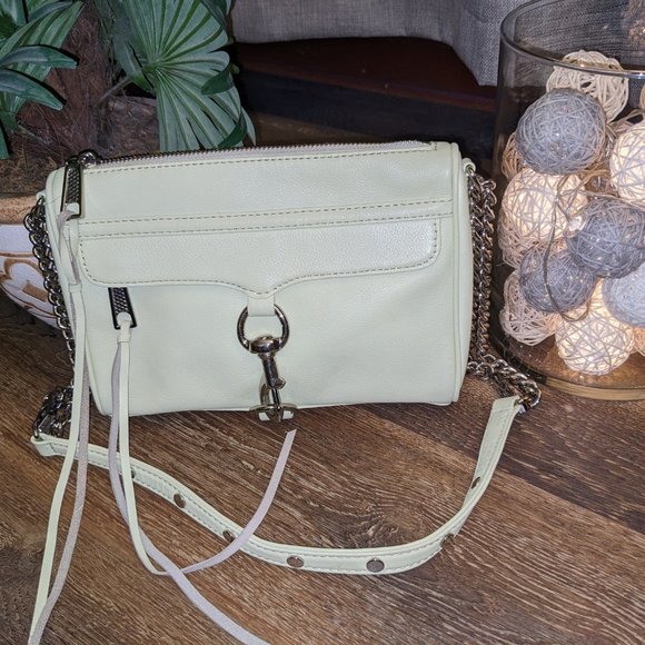 Rebecca Minkoff MAC Crossbody in Mint - Picture 2 of 12